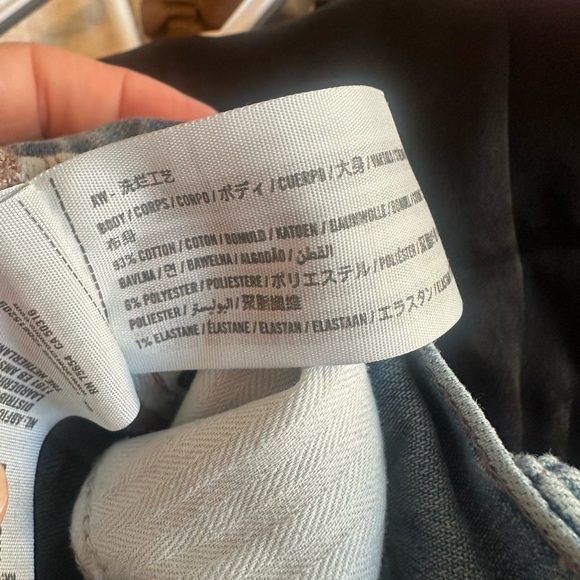 Abercrombie Fitch flare ultra High Rise Curve Love light wash Denim jeans 8 29 - Picture 6 of 9